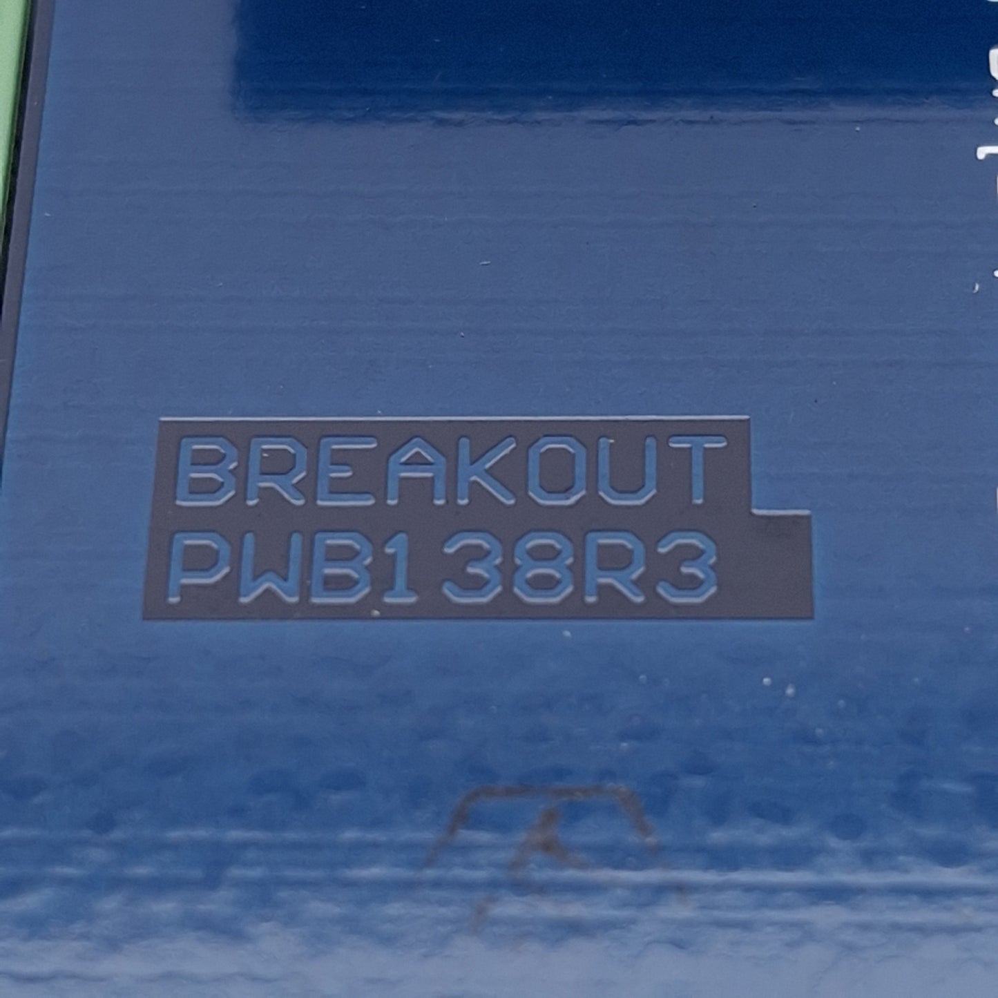 New Moog Animatics PWB138R3 SmartMotor Controller Breakout Board, RS-232, 24-48VDC