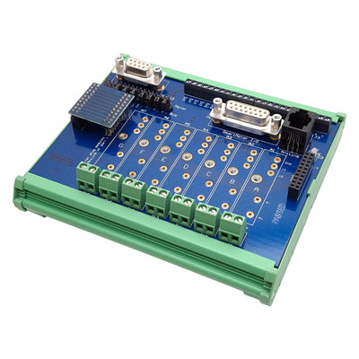 New Moog Animatics PWB138R3 SmartMotor Controller Breakout Board, RS-232, 24-48VDC
