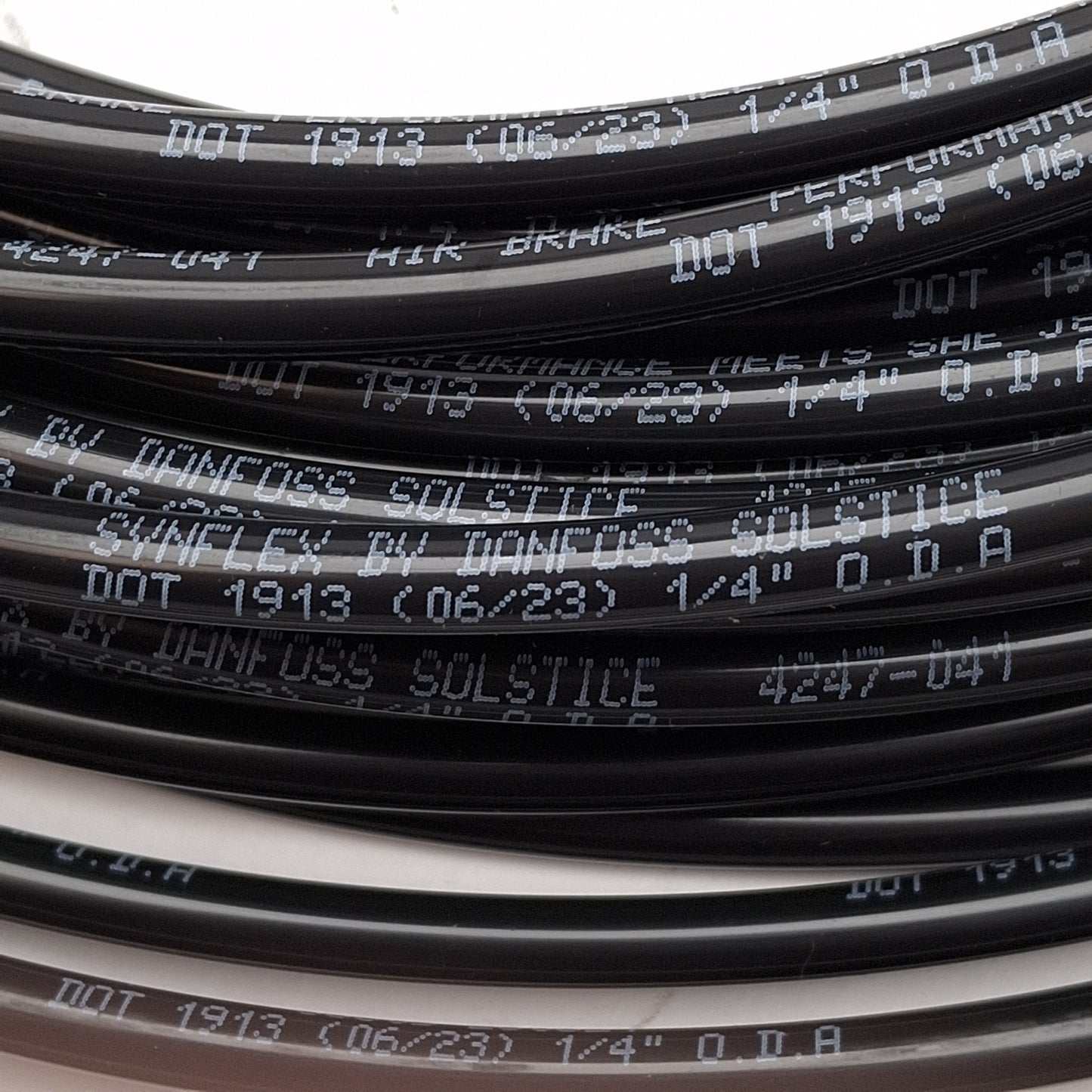 New Danfoss 4247-0410-0100 Synflex Air Brake Tubing 0.25"OD, 0.17" ID, 300PSI, 100ft