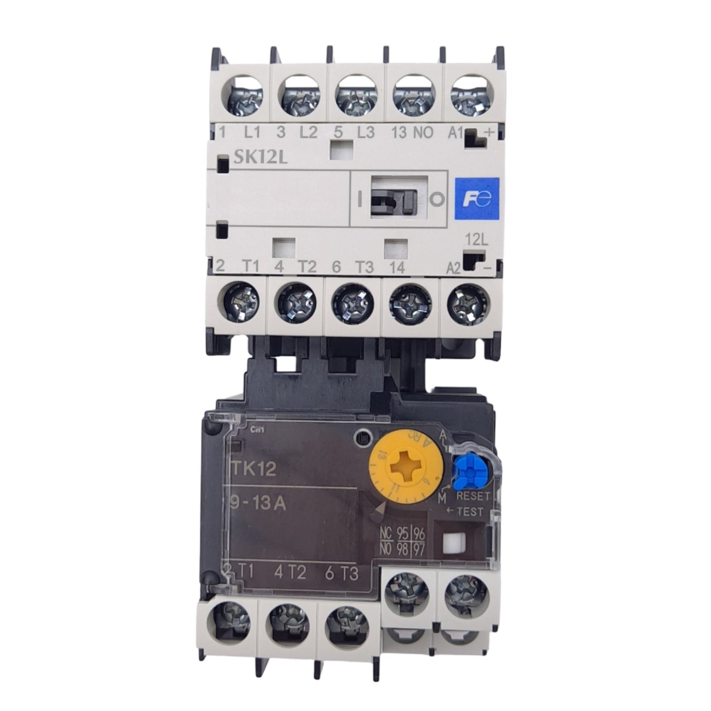 New Fuji Electric SK12LW-E10K009 Magnetic Switch, 3-Pole, 1 NO, 9-13A, 24VDC Coil