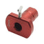 Used Excelitas 019-01050 Omnicure Light Guide Adaptor 3mm (Red), ø5mm x 20mm