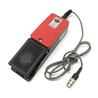 Used Bernstein F1-U1Z 606.1100.005 Single Pedal Foot Switch SPDT 3A 240VAC IP65