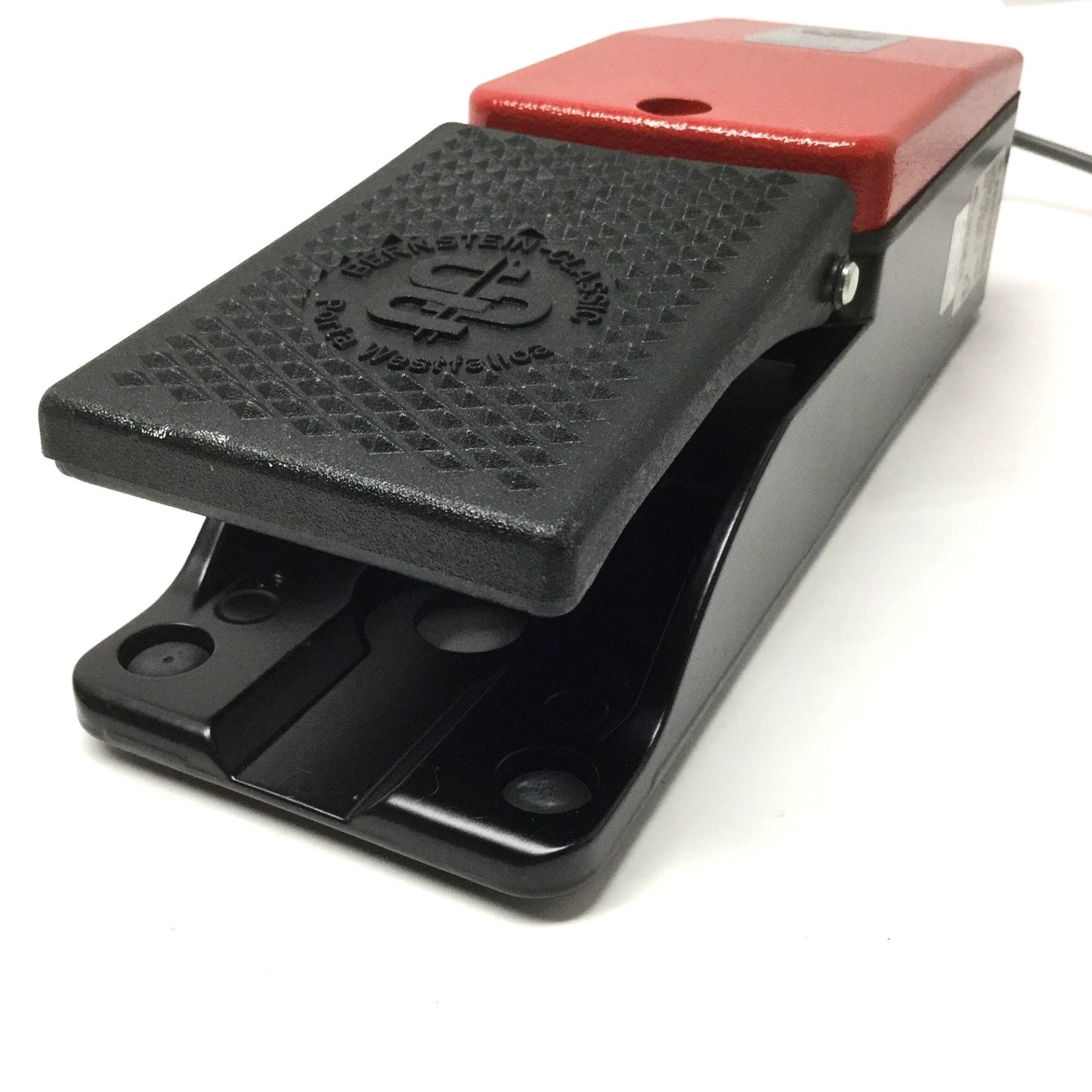 Used Bernstein F1-U1Z 606.1100.005 Single Pedal Foot Switch SPDT 3A 240VAC IP65