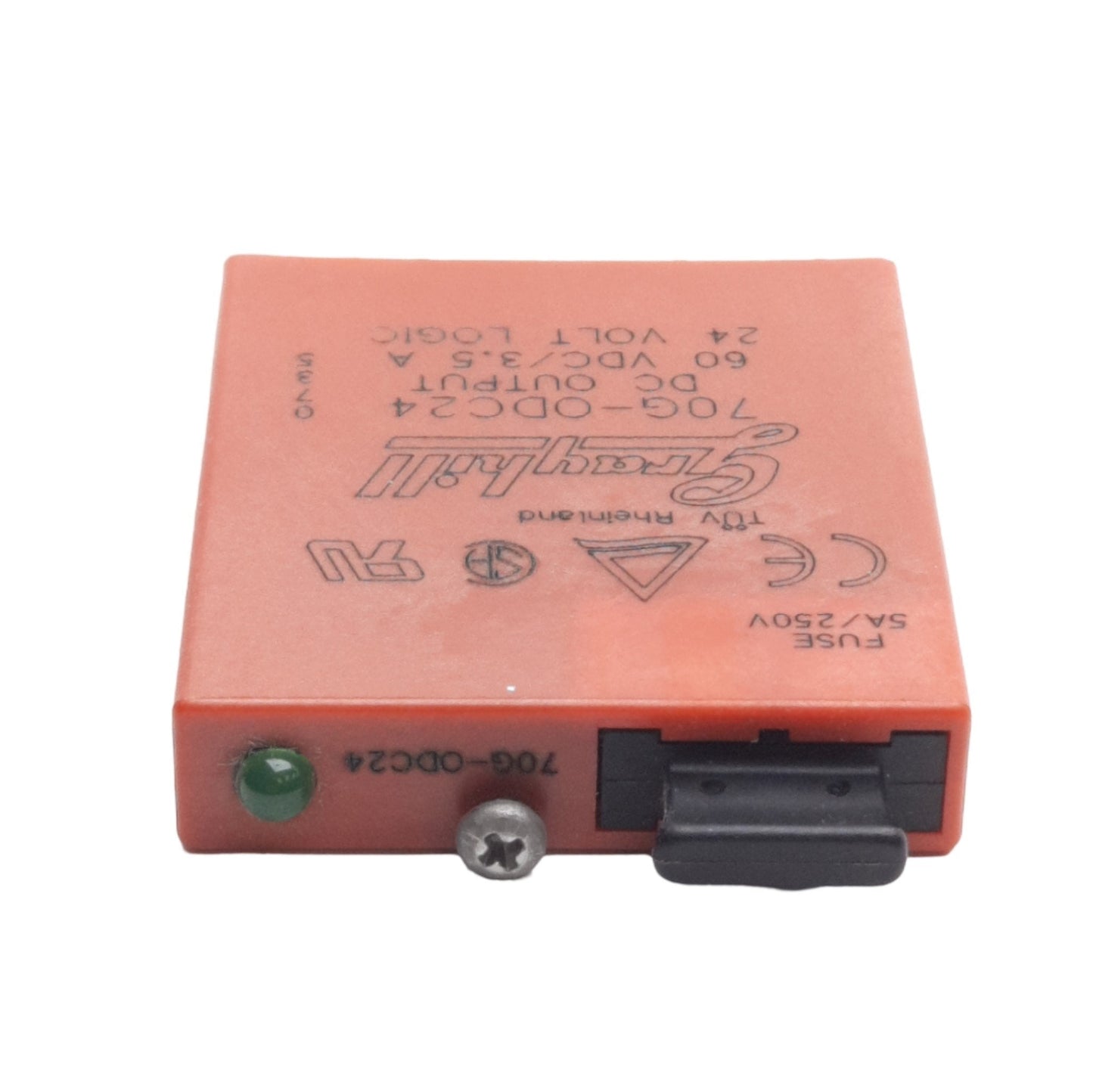 Used Lot of 2 Grayhill 70G-ODC24 DC Output Relay, 60VDC 3.5A Contact, 24VDC Coil