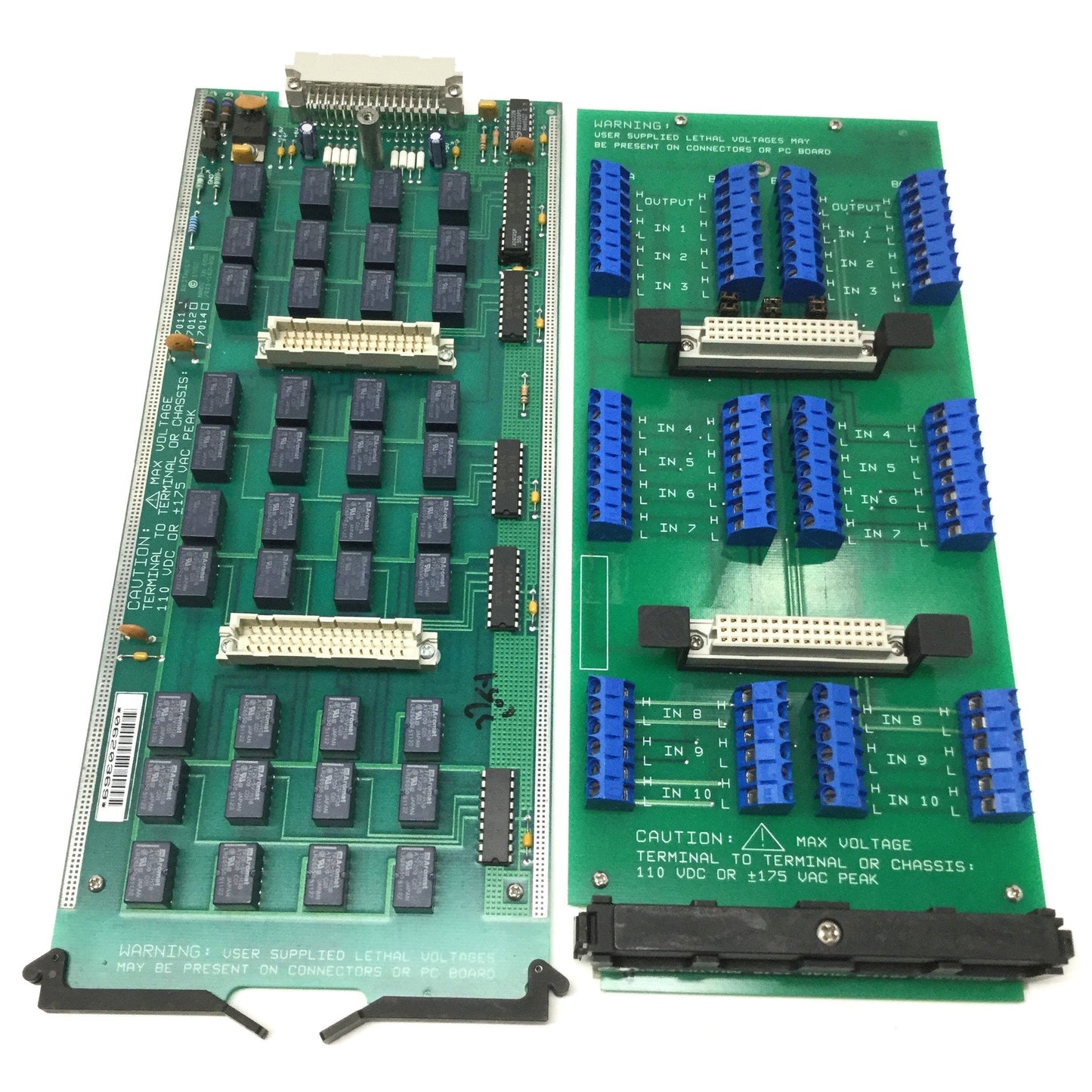 Used Keithley 7011-S QUAD 1X10 Multiplexer Card, 40x 2-Pole Channels, 4-Bank, Screws