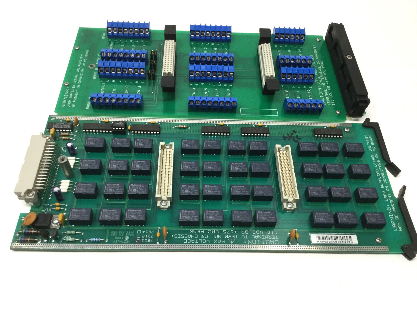 Used Keithley 7011-S QUAD 1X10 Multiplexer Card, 40x 2-Pole Channels, 4-Bank, Screws