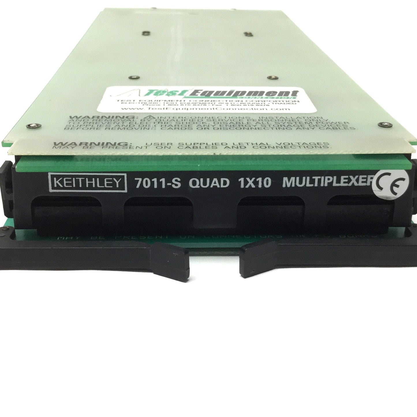 Used Keithley 7011-S QUAD 1X10 Multiplexer Card, 40x 2-Pole Channels, 4-Bank, Screws