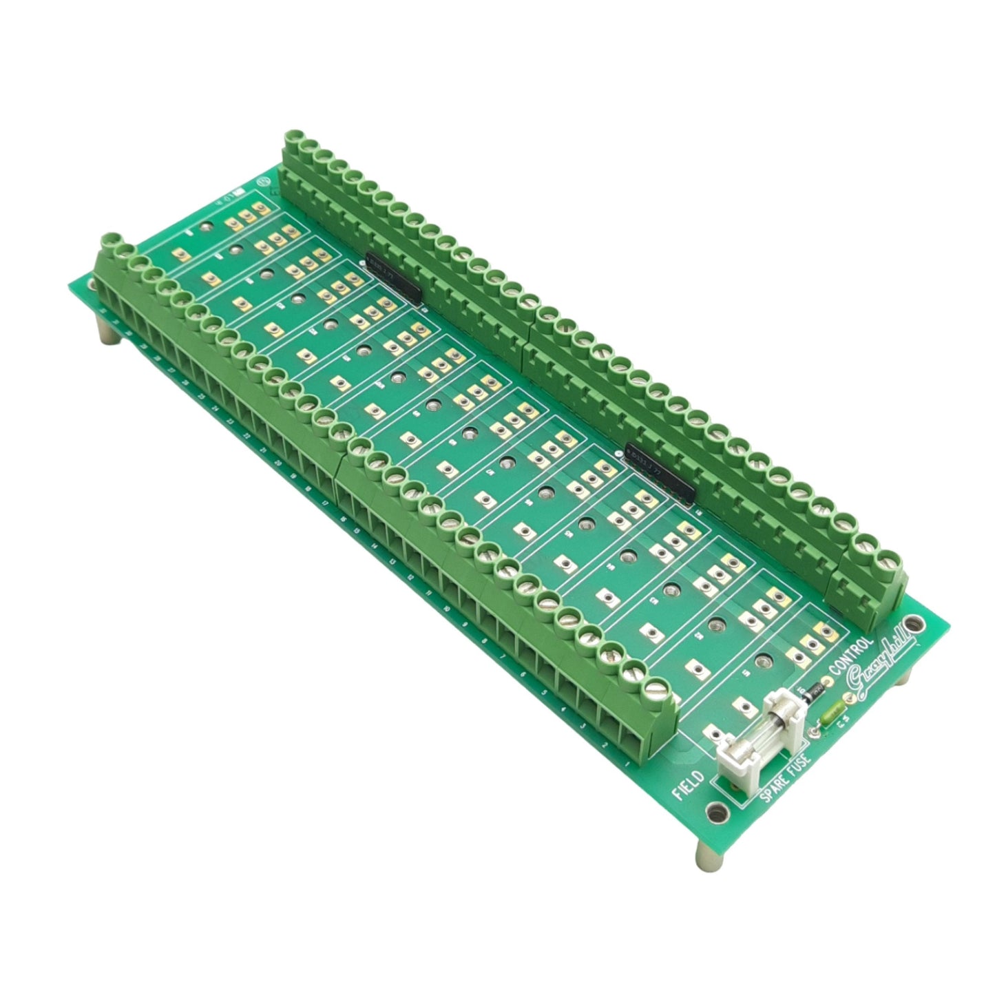 Used Grayhill 70GRCK16T I/O Relay Module Rack/Backplane, 16 Slot, 5-Pin Sockets