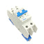 Used Altech 2DU10L Circuit Breaker, 2-Pole, 480Y/277VAC, 240VAC, 10A, DIN Mount