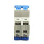 Used Altech 2DU10L Circuit Breaker, 2-Pole, 480Y/277VAC, 240VAC, 10A, DIN Mount