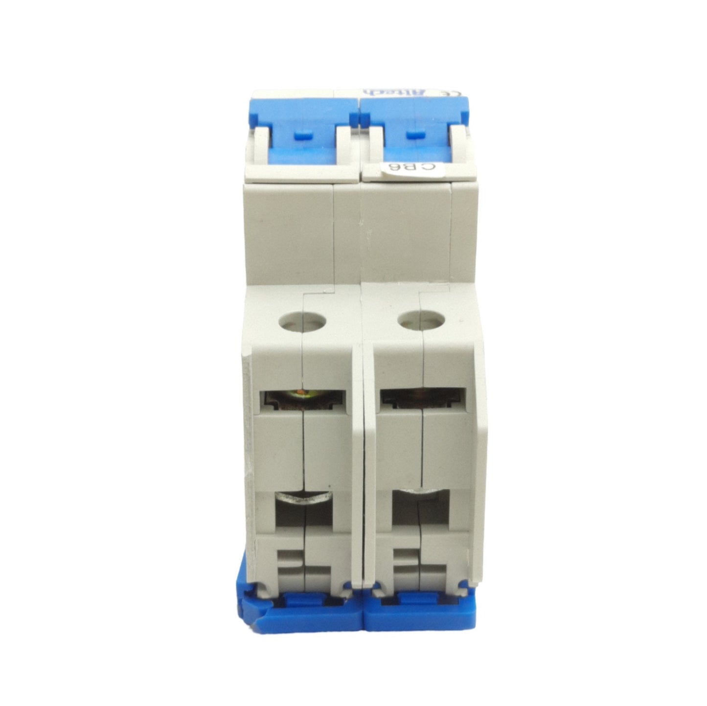 Used Altech 2DU32L Circuit Breaker, 2-Pole, 480Y/277VAC, 240VAC, 32A, DIN Mount