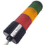 Used Federal Signal LSB-120-RAG Indicator Light Tower, Red/Amber/Green, ø4in, 120VAC