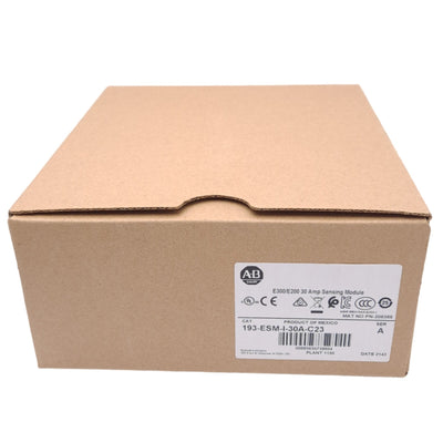 New Allen Bradley 193-ESM-I-30A Sensing Module for E300/E200 Series, 0.5 to 30A