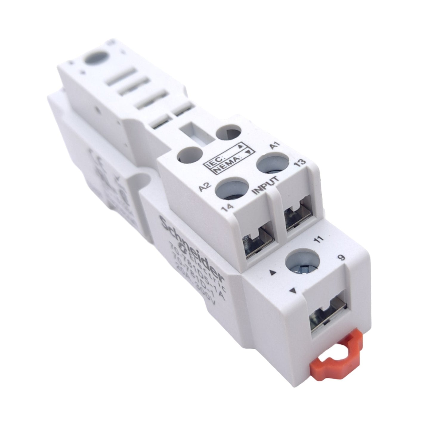 New Lot of 3 Schneider Electric 70-781D5-1A Relay Sockets, 5-Pin, 300V 20A, DIN