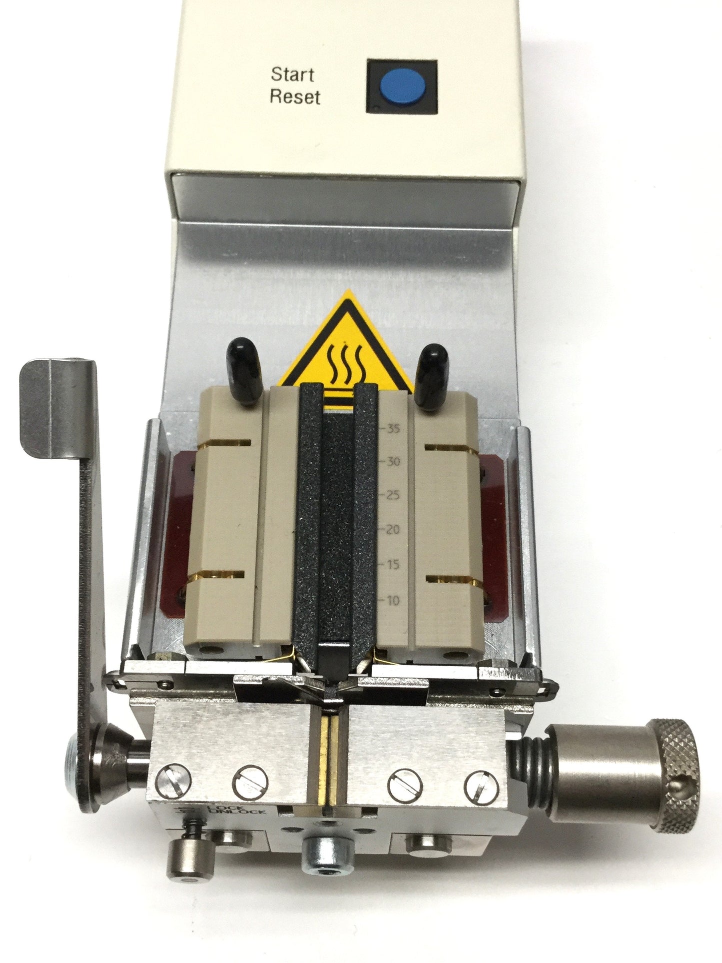 Used Schleuniger FiberStrip 7030 Hot Jacket Single Glass Fiber Stripping Machine