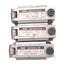 Used Lot of 3 SMC NZFA200-T02 Suction Filters, 30µm Filtration, 1/4in NPTF, -12 psi