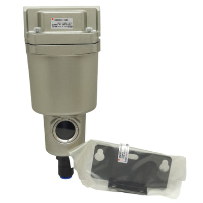 New SMC AMG350C-04BD Water Separator, 3/8" 1/2", 1500L/min, 1.0MPa, N.O. Auto Drain