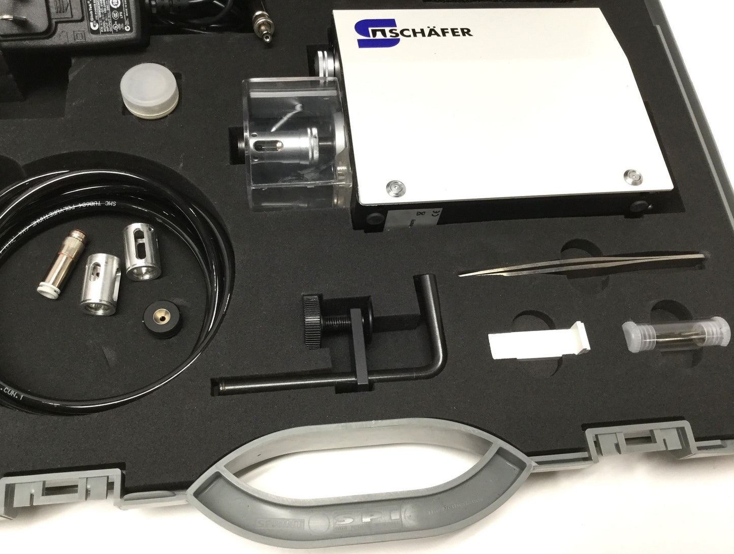 Used Schaefer ST215 Precision Cable Wire Stripping & Twisting Machine, 40-12AWG