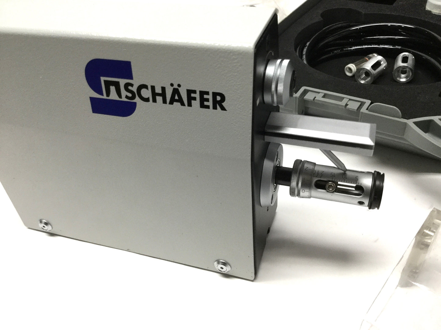 Used Schaefer ST215 Precision Cable Wire Stripping & Twisting Machine, 40-12AWG