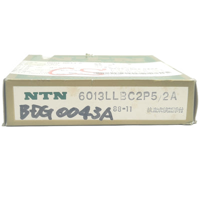New NTN 6013LLBC2P5/2A Deep Groove Ball Bearing, ID: 65mm OD: 100mm, Bore: 18mm