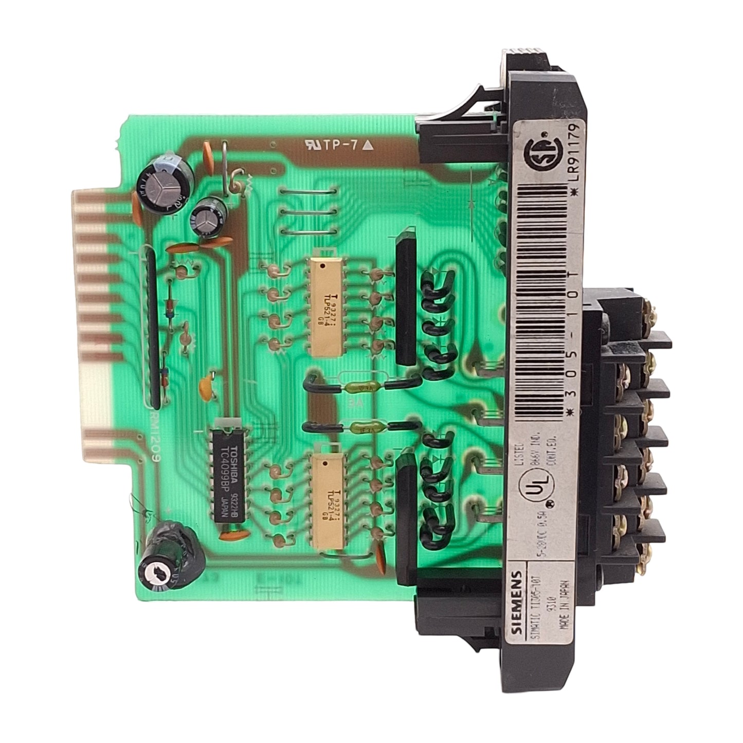 Used Siemens Texas Instruments 305-10T Simatic PLC Output Module 8-Point 5-28VDC 0.5A