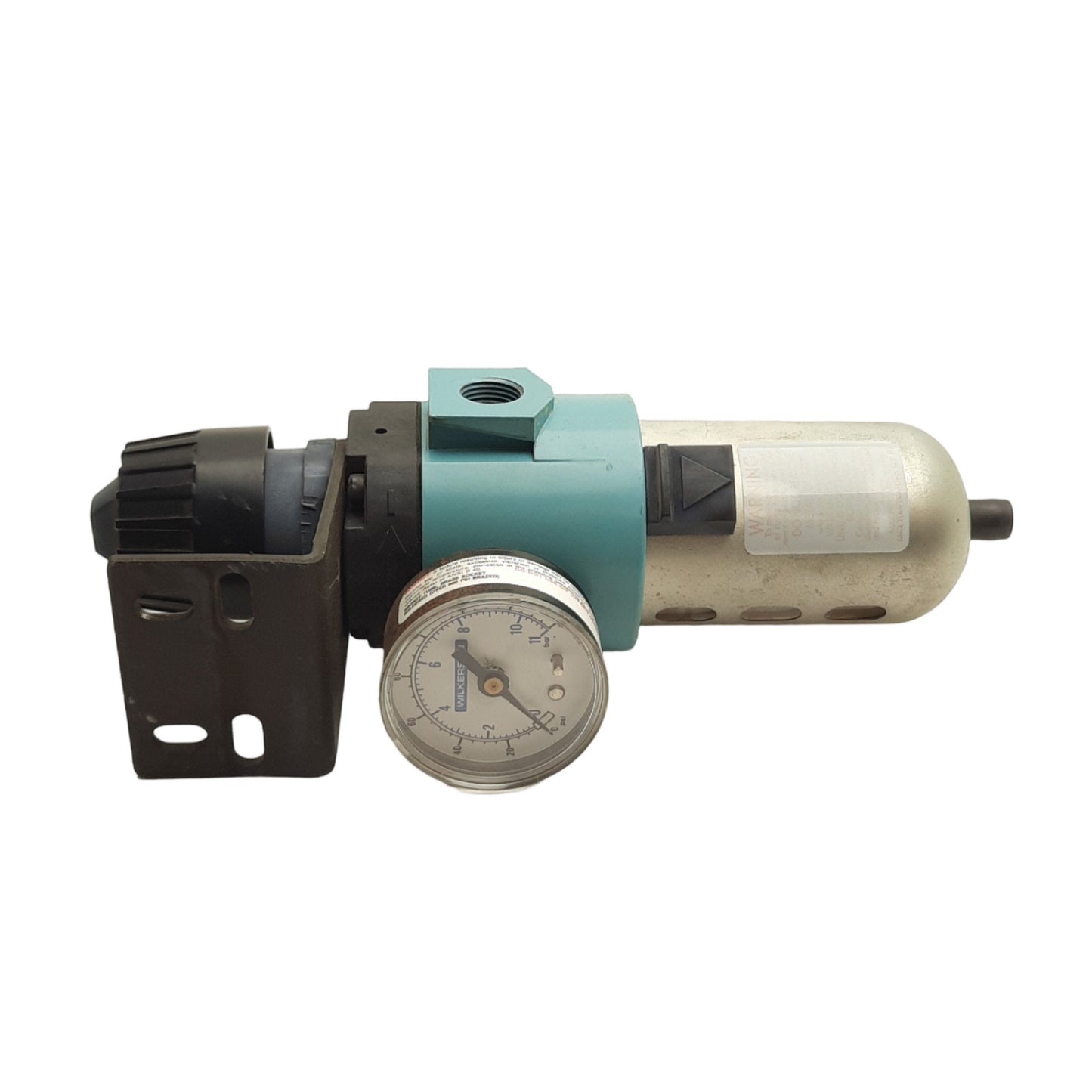 Used Wilkerson CB6-03-000 Pneumatic Filter/Regulator, 3/8 NPT, 5µm, 0-125psig Range