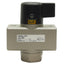 New SMC VHS401-NO2 Hand Valve, 1/4in x 1/4in x 1/4in Female NPT, 0.1-1.0MPa Range