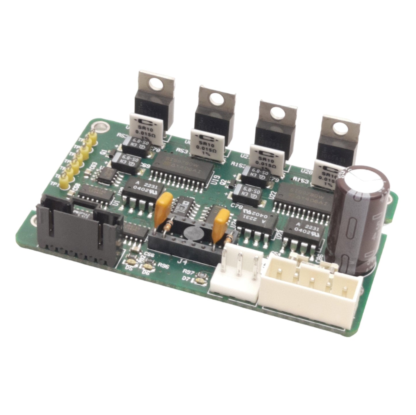Used Kulicke & Soffa 07700-4260-000-00 Microstepper Driver, 3-Pin 5-Pin & 7-Pin Male