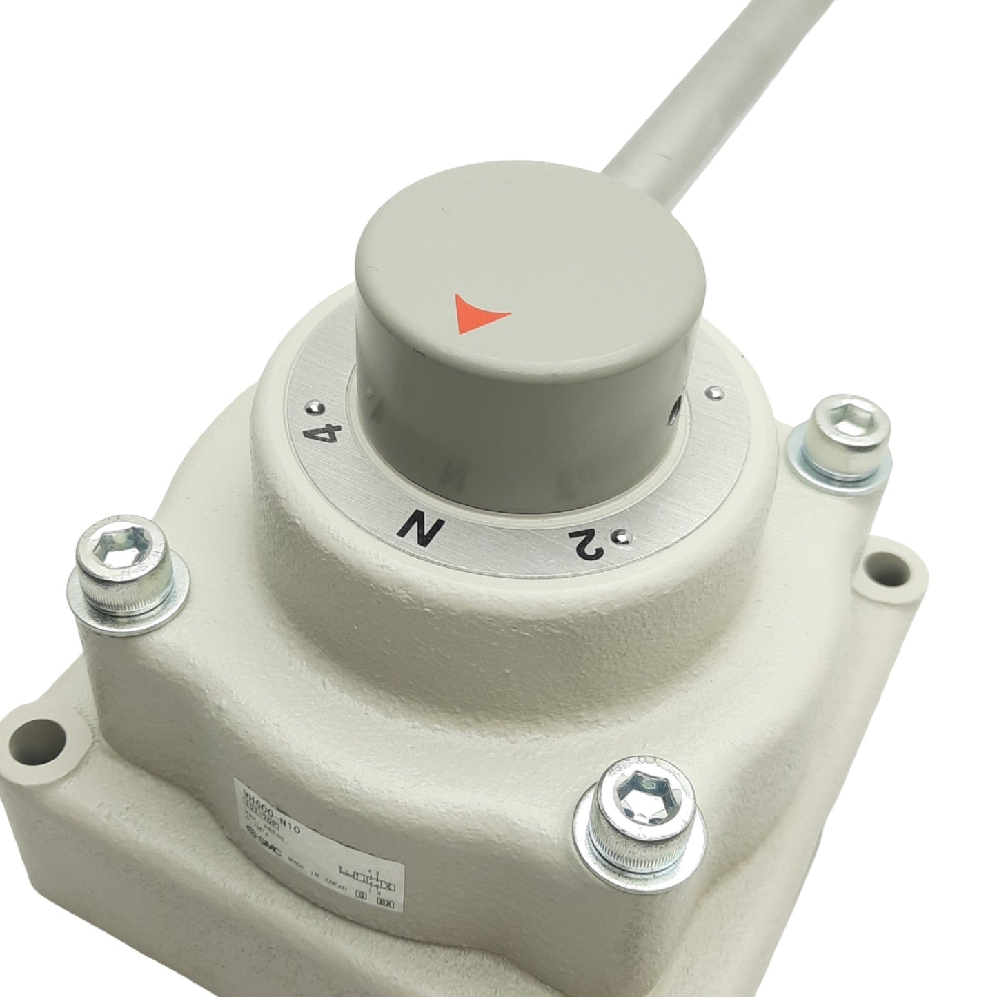 New SMC VH600-N10 Hand Valve, 90°, 3-Pos, 1in x 1in x 1in Female NPT, 0.7MPa Max