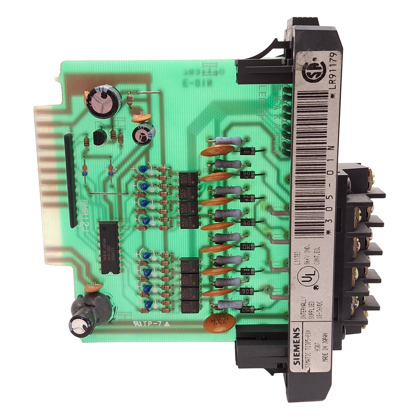 Used Siemens Texas Instruments 305-01N Simatic PLC Input Module, 8-Points, 18-36VDC