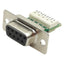 New Wago 8002-100/1000-265 D-SUB Connector DB9F In Shielded Shell For 2059 Terminals