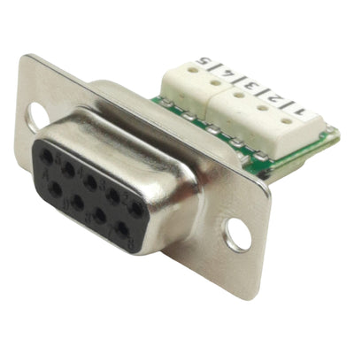 New Wago 8002-100/1000-265 D-SUB Connector DB9F In Shielded Shell For 2059 Terminals