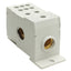 New Altech 38032 Power Distribution Block, 1P 1x6 Line/Load, 600V 160A, DIN Rail
