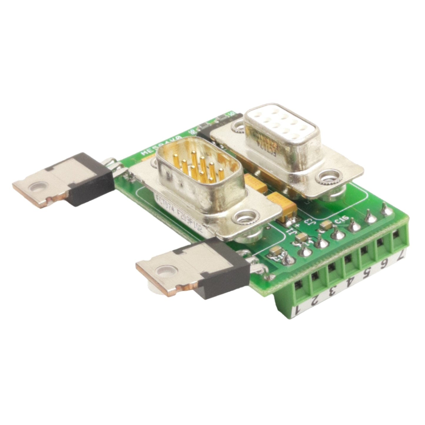 Used Kulicke & Soffa 07700-4240-000-01 Stepper Breakout Board, DB9, Screw Terminals