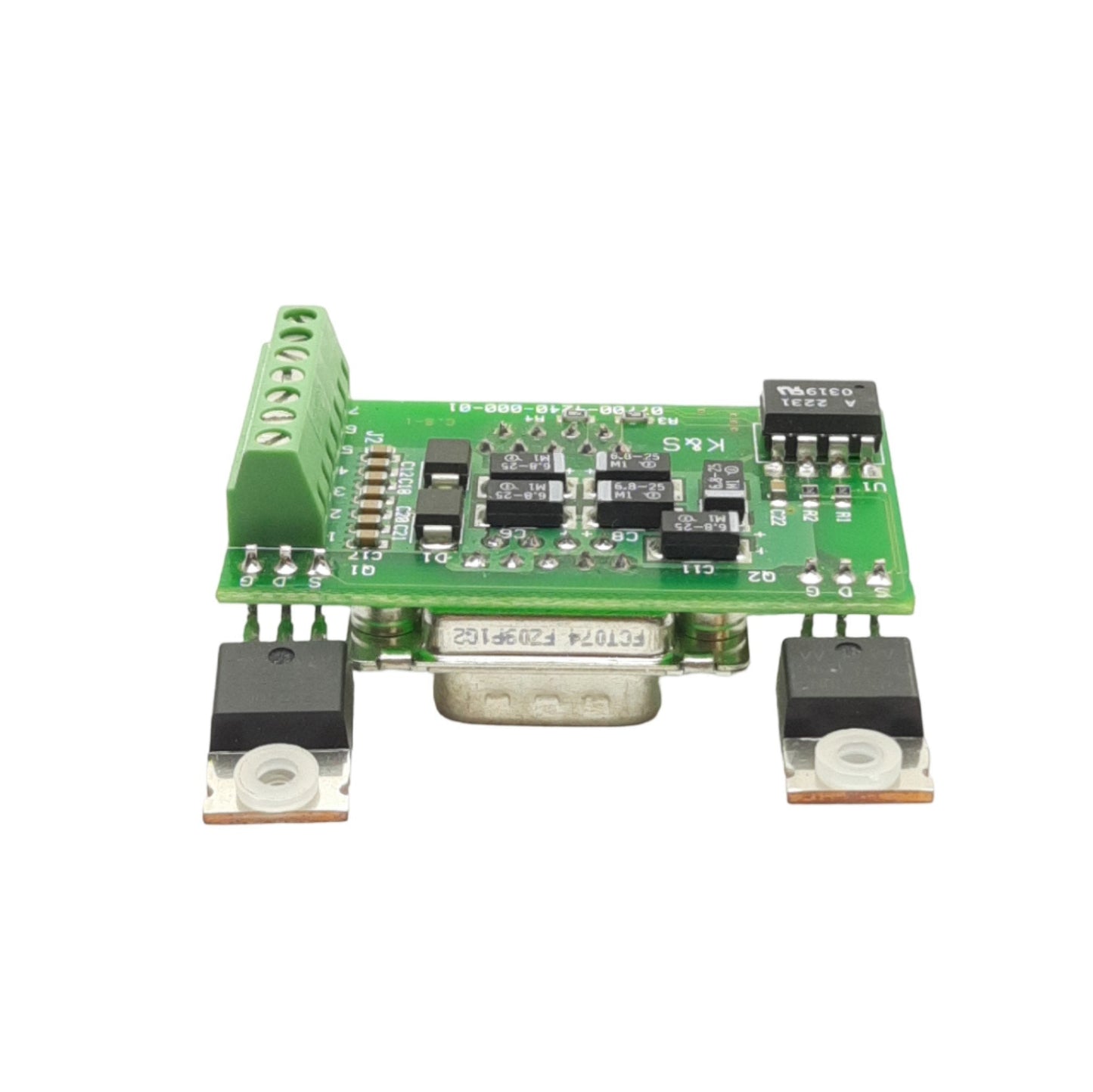 Used Kulicke & Soffa 07700-4240-000-01 Stepper Breakout Board, DB9, Screw Terminals