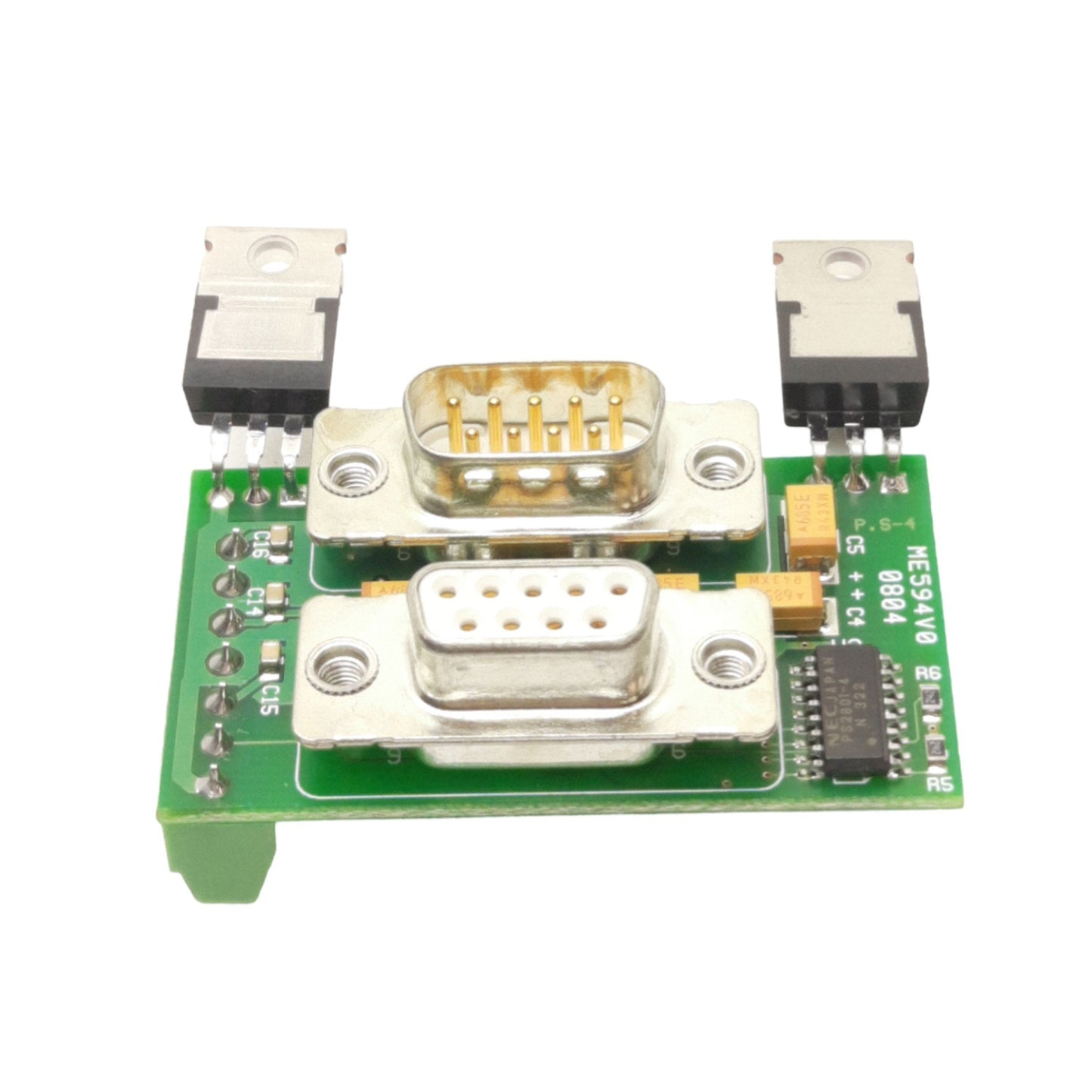 Used Kulicke & Soffa 07700-4240-000-01 Stepper Breakout Board, DB9, Screw Terminals