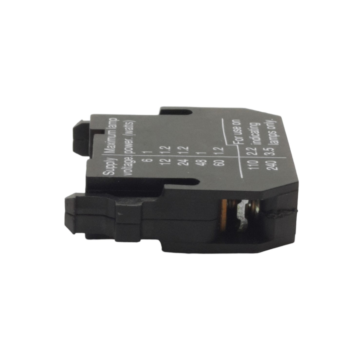 Used Eaton Cutler Hammer E22D Pushbutton Operator Light Source, 250VAC Max, BA9, 22mm