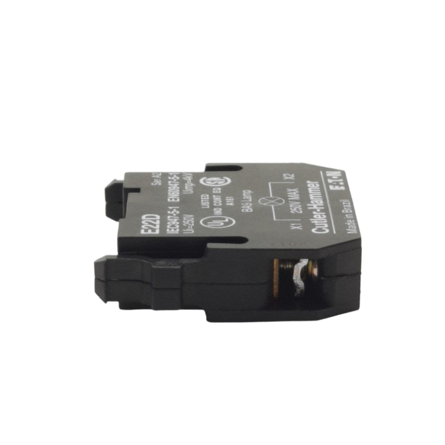 Used Eaton Cutler Hammer E22D Pushbutton Operator Light Source, 250VAC Max, BA9, 22mm
