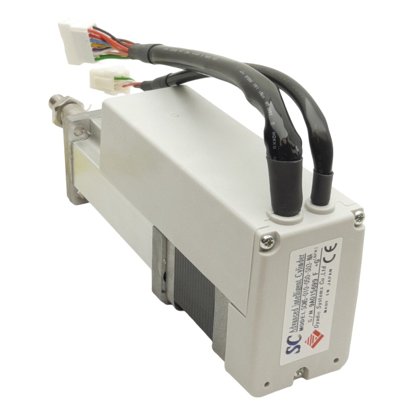 New Dyadic Systems SCN5-010-050-S03-NA Electric Actuator 24VDC 3A, 50mm Stroke, 100N