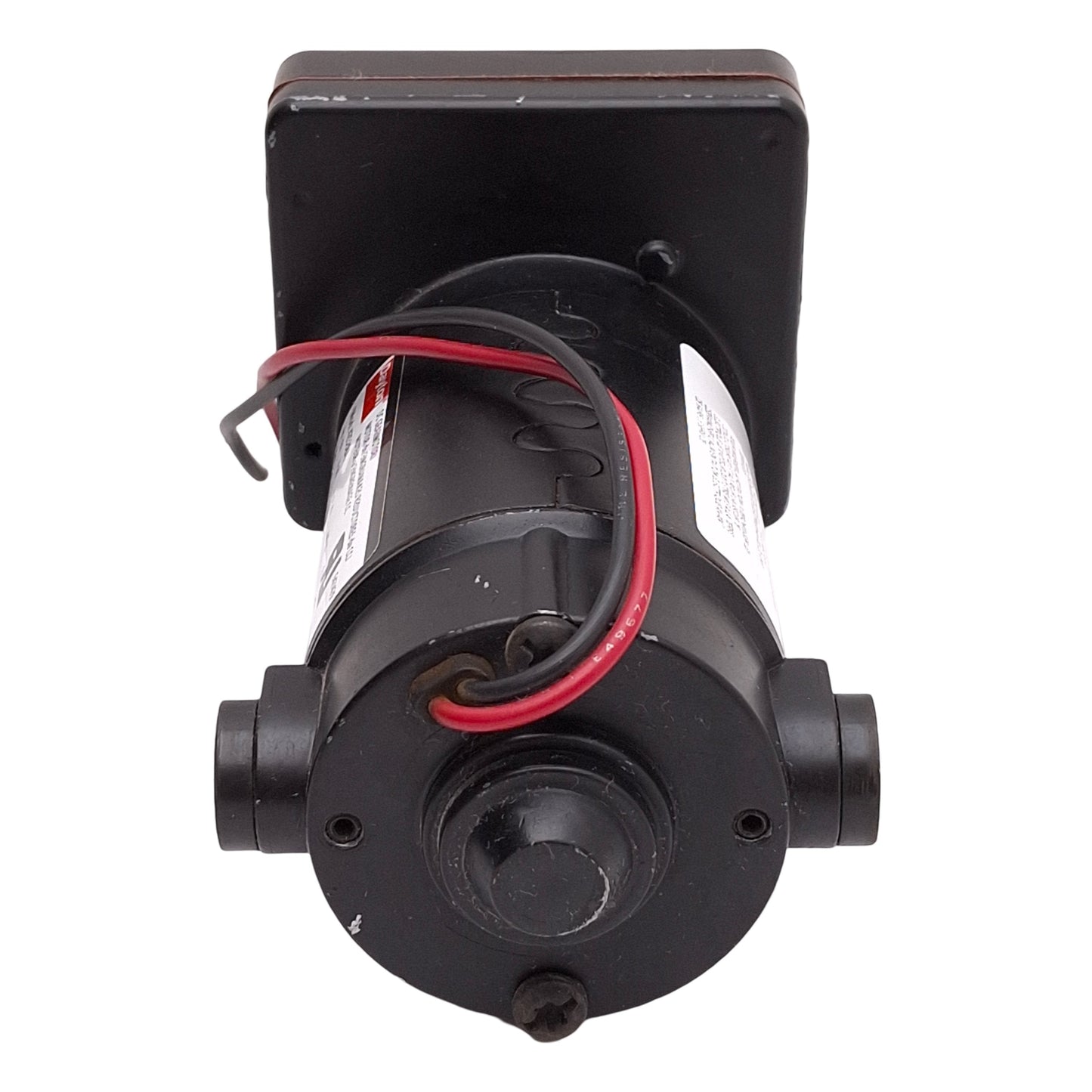 Used Dayton 4Z538A Gearmotor, 90VDC 0.42A, 1/30HP, 26in-lbs, 50RPM, ø8mm Shaft