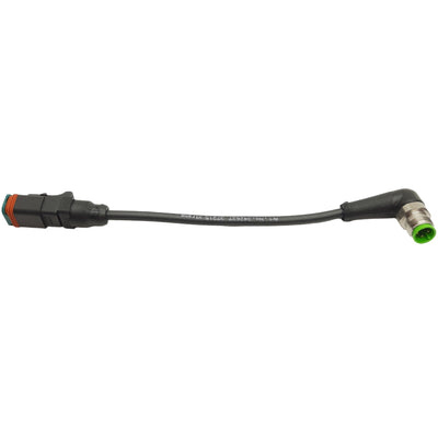 New Murrelektronik 342627 Cordset Extreme M12 Male 4-Pin to Valve Plug MDC06-2s, 8in