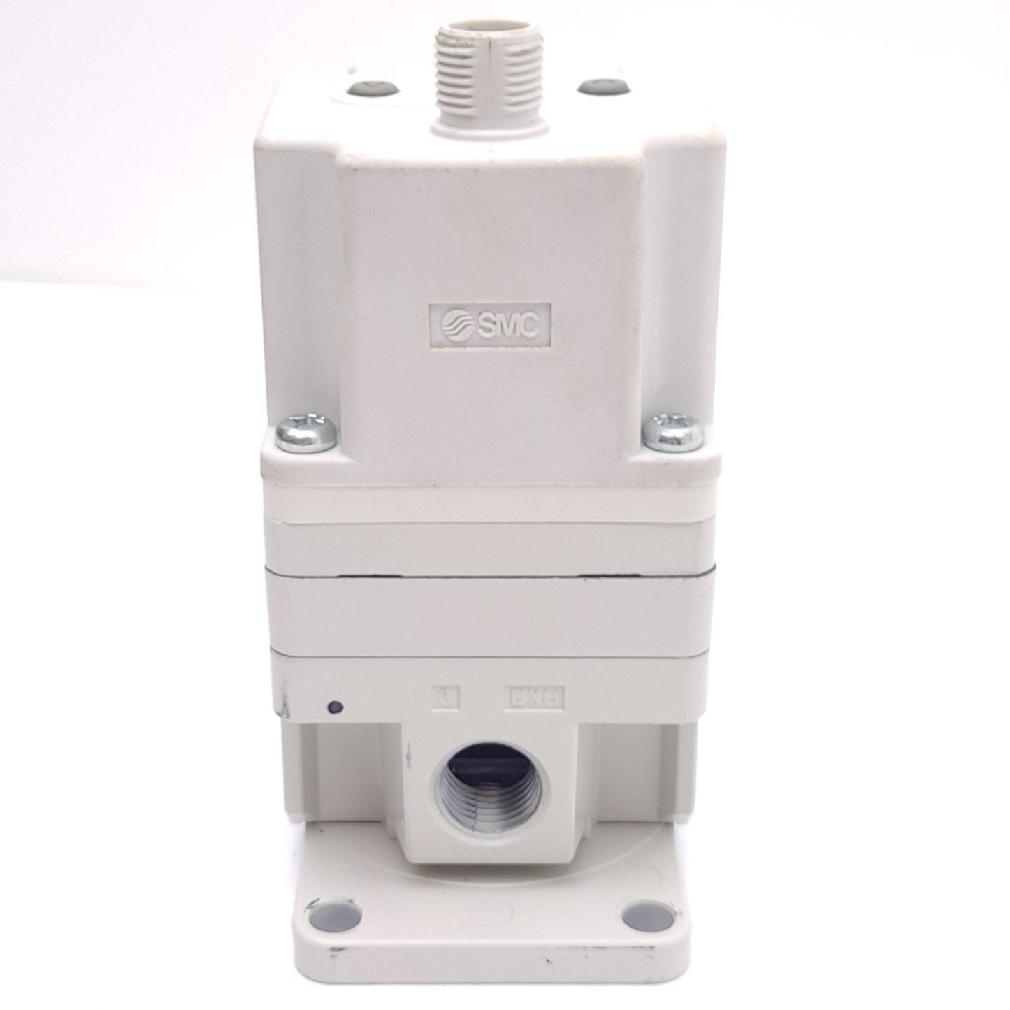Used SMC ITV2030-012L4-X26 Electro-Pneumatic Regulator, 0.7-70psi Set, Rc 1/4, 24VDC