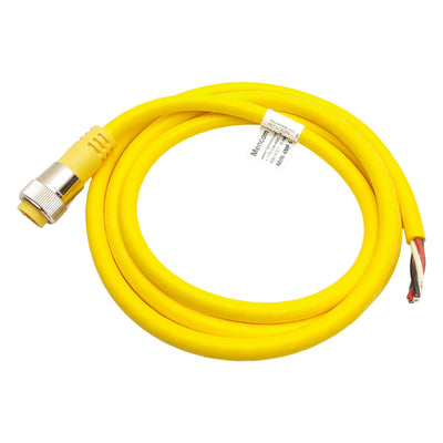 New Mencom MIN-4MP-6 Cordset, 7/8" MIN I 4-Pin Male to Flying Leads, 600V 10A, 6ft
