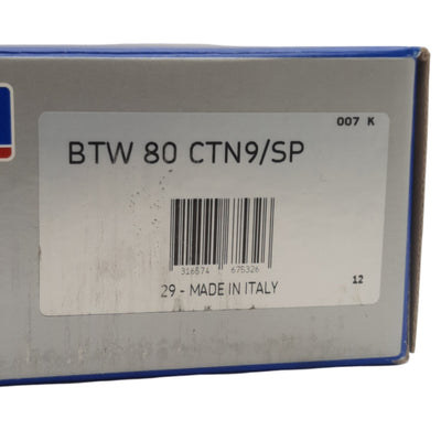 New SKF BTW 80 CTN9/SP Bearing, Bore: 80mm, OD: 125mm, Height: 54mm, Angle: 60°
