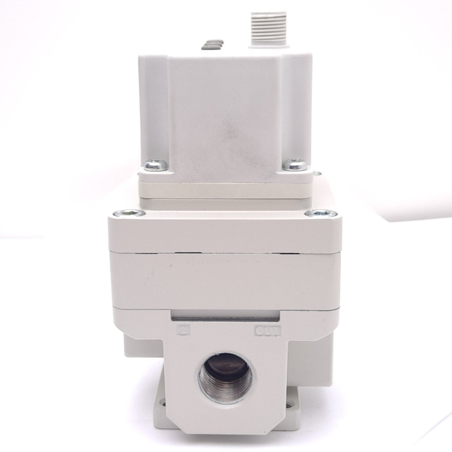 New – Open box SMC ITV3050-04N3BL4 Electro-Pneumatic Regulator, 0.7-130psi Set, 3/8 NPT, 24VDC