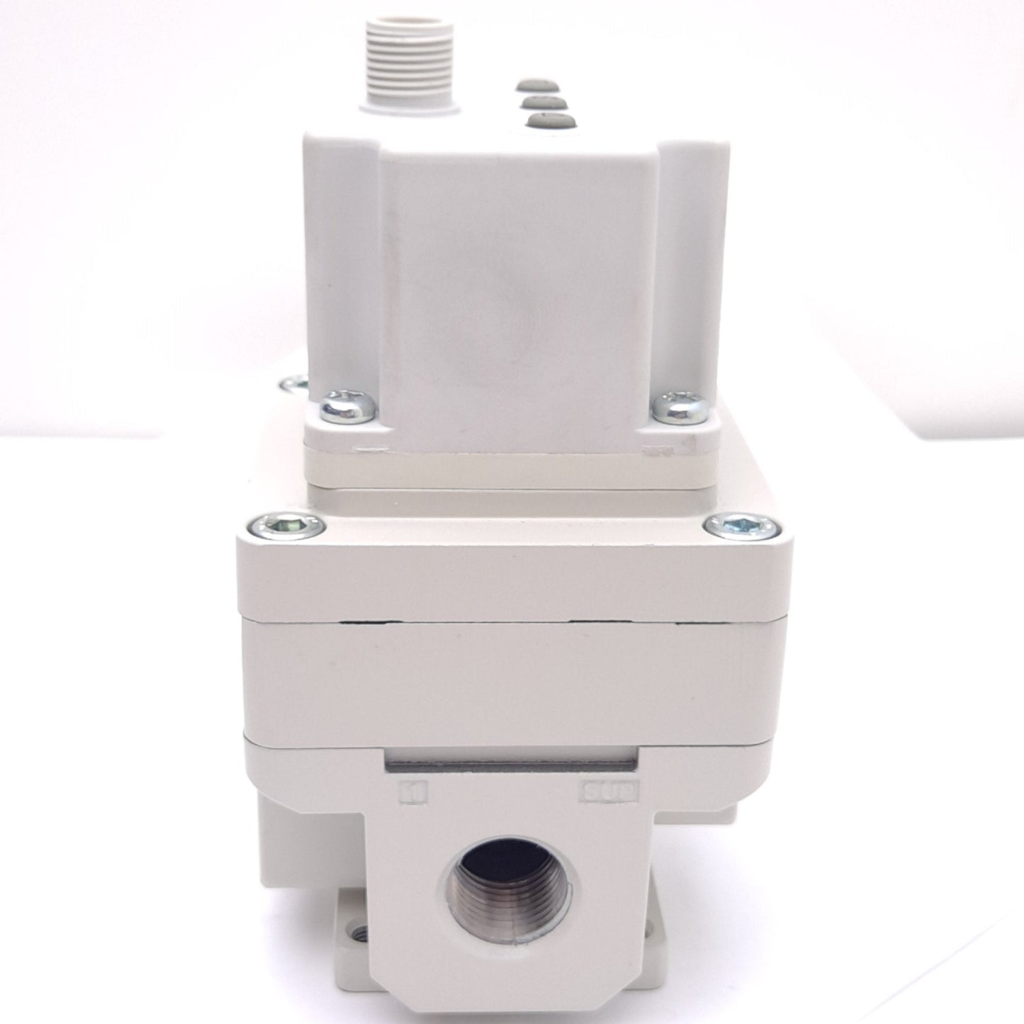 New – Open box SMC ITV3050-04N3BL4 Electro-Pneumatic Regulator, 0.7-130psi Set, 3/8 NPT, 24VDC