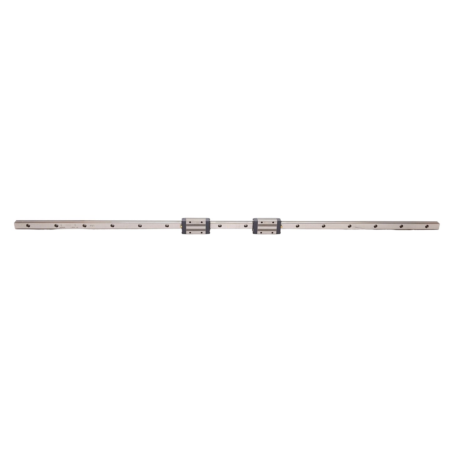 New IKO LWHS15C2R960B Linear Guide Assembly, 960mm Rail, 66x34mm Carriages, 11.6kN