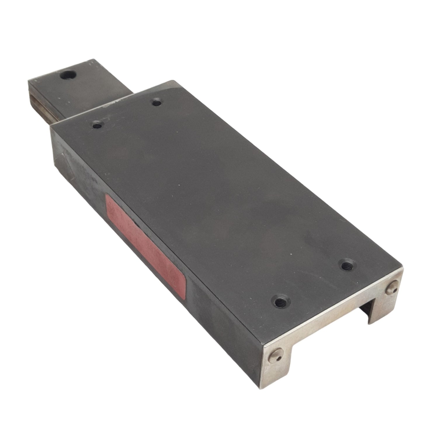 Used Tusk RX6-4 Linear Crossed Roller Slide Stage, 4" Travel, 440lb Rating, 6" x 2.6"