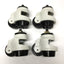 Used Lot of 4 Footmaster GD-120-S-NYN Leveling Swivel Nylon Wheel Casters, M16 Stem