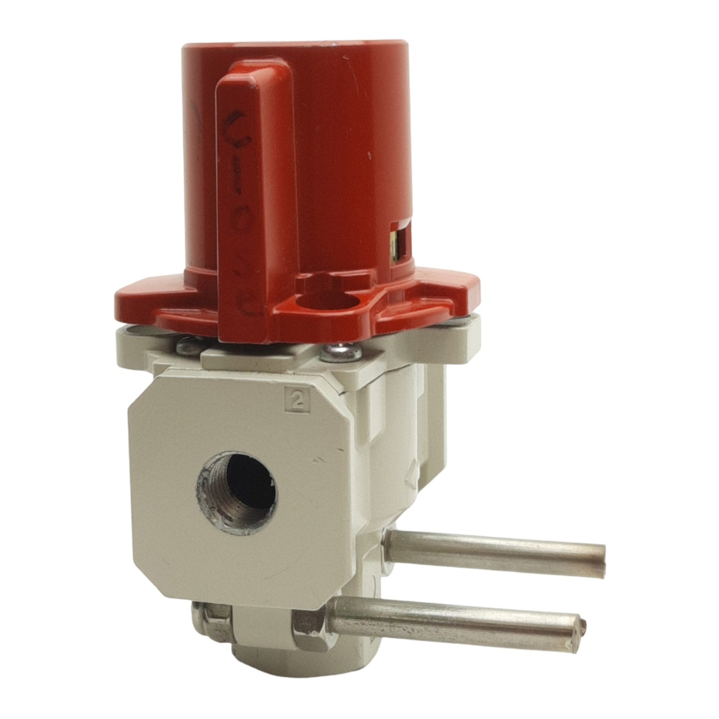 Used Lot of 2 SMC VHS40-N02B-Z Relief Valve 1/4in x 1/2in Female NPT Ports, 15-150psi